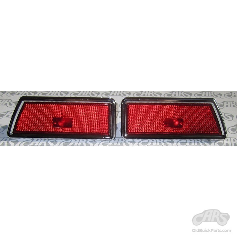 1970-1972 Buick Skylark GS Rear Marker Lamps | OEM #917619, 620