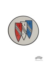 SKU: D310 - 1903-2023 Buick Tri-Shield Decal 11-3/4"