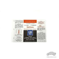 Optikleen Bottle Label