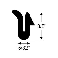 SKU: FS418 - 1936-1951 GM & Ford Fender Skirt Seals