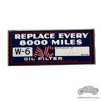 1930-1936 Buick Oil Filter Decal