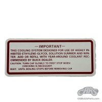 Buick Cooling Decal