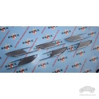 1960 Buick Front Fender Portholes Set of 6. Ventiports. OEM #1194954,5