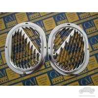 1959-1963 Cadillac Oldsmobile Pontiac Kick Panel Fresh Air Vent Grills