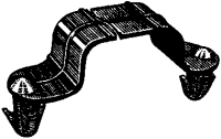 SKU: WR616 - 1961-1966 Buick Wire Retainer, Side Frame Rail